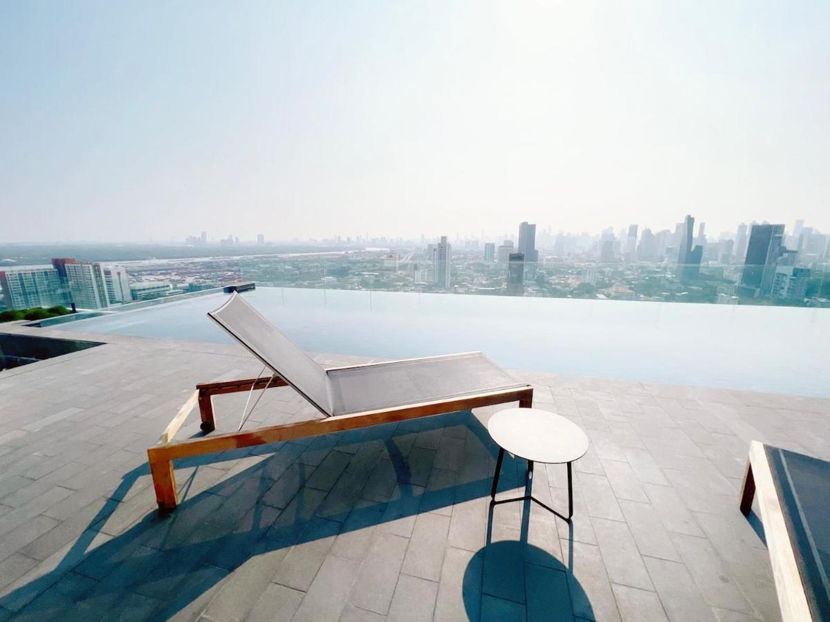 2 Bedroom Luxury Apartment 3 Min Walk From Bts Ekkamai 방콕 외부 사진