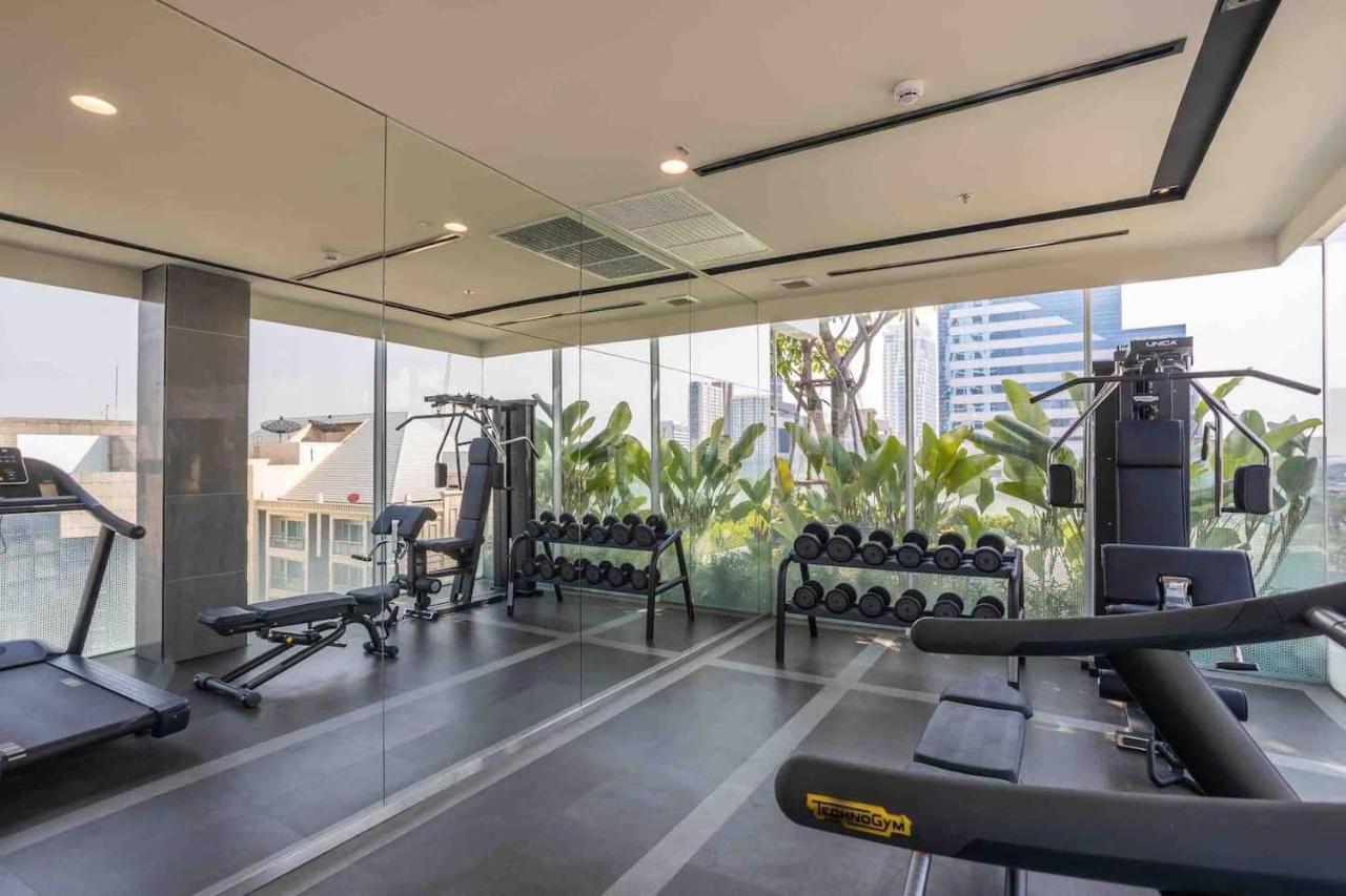 2 Bedroom Luxury Apartment 3 Min Walk From Bts Ekkamai 방콕 외부 사진