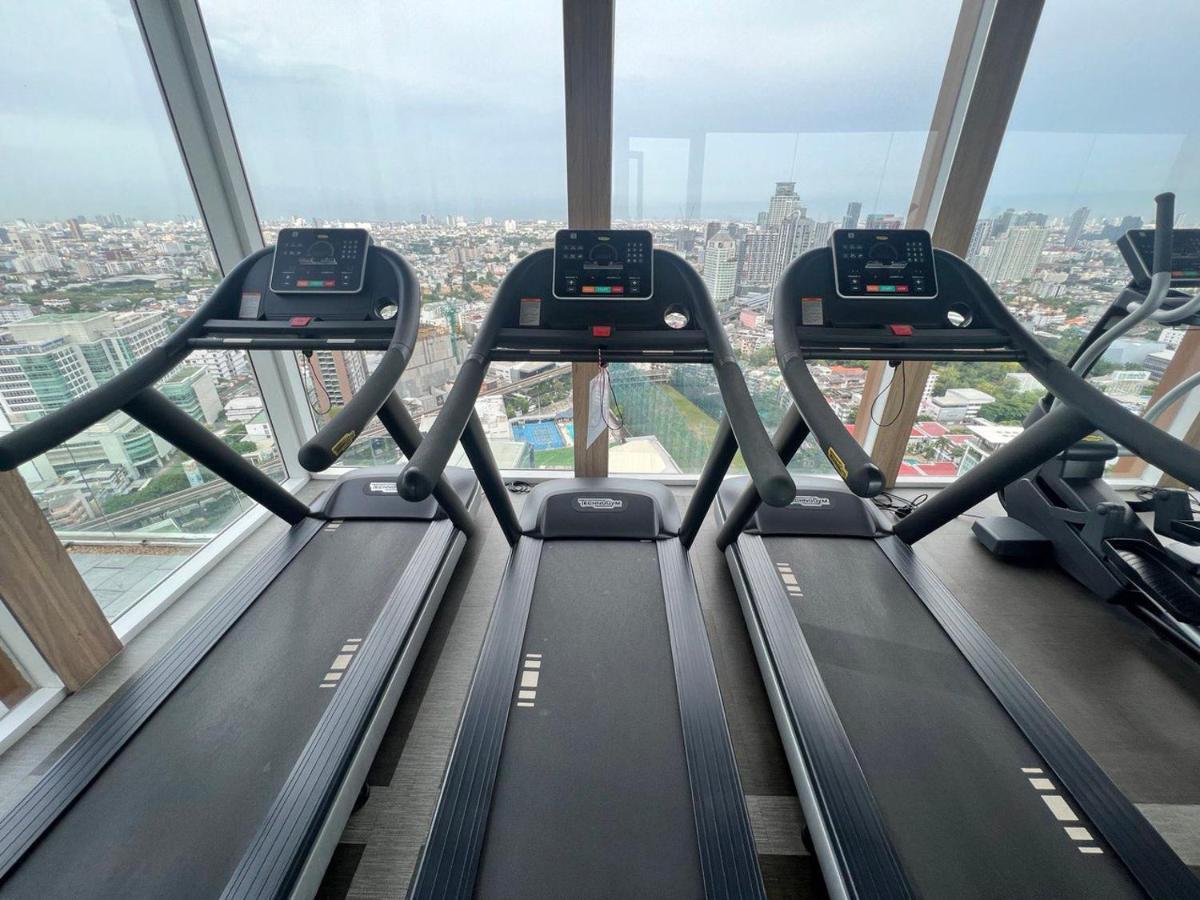 2 Bedroom Luxury Apartment 3 Min Walk From Bts Ekkamai 방콕 외부 사진